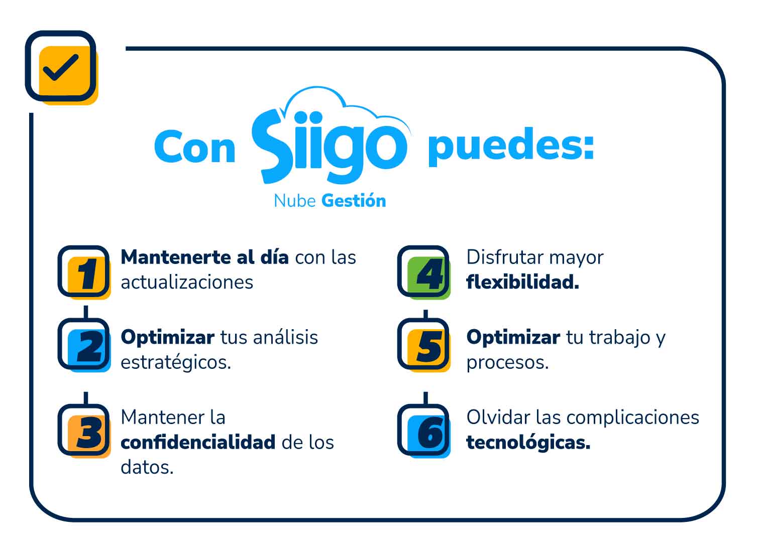 beneficios de implementar Siigo Nube Gestión