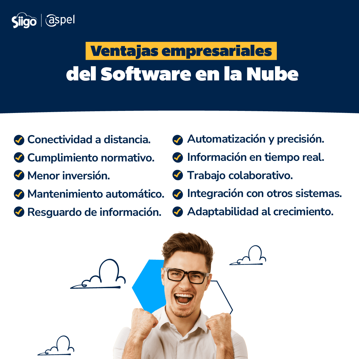 ventajas de un software administrativo en la Nube