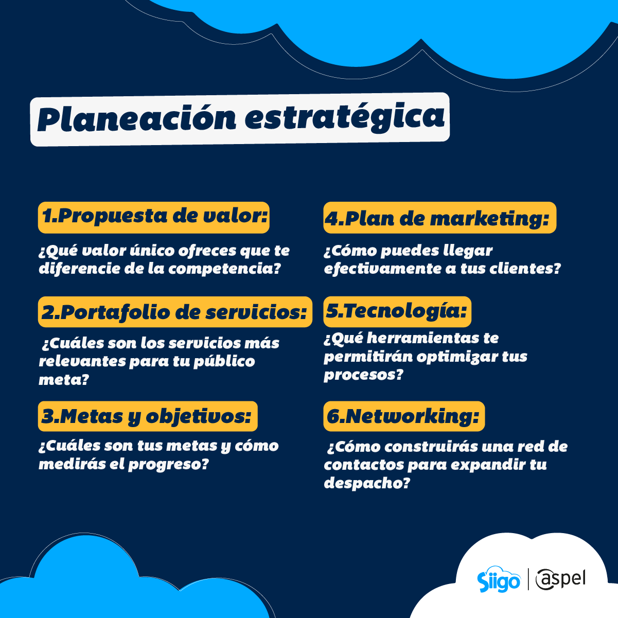 planeación estratégica para el éxito de un despacho contable