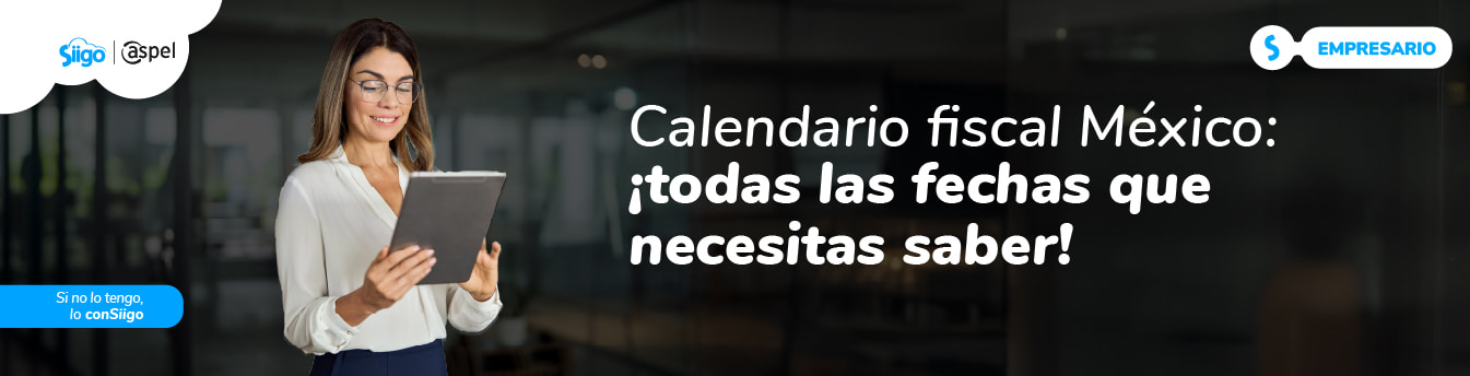 calendario fiscal en México